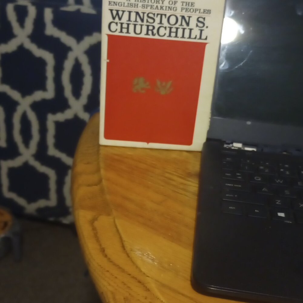 Complete four volume set, Winston Churchill a history of the English-speaking pe